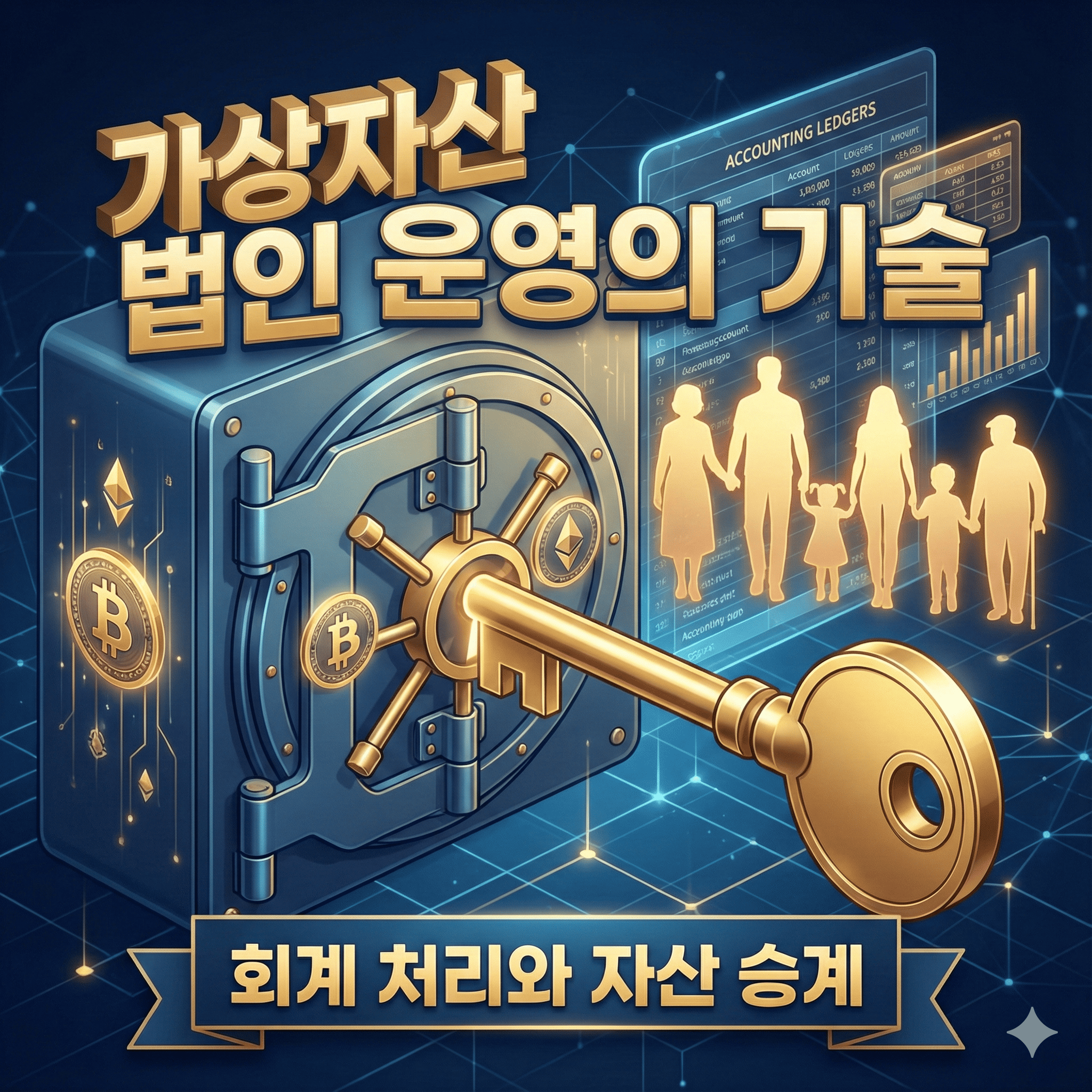 가상자산 법인 운영 및 회계 처리, 자산 승계(상속·증여) 실전 전략